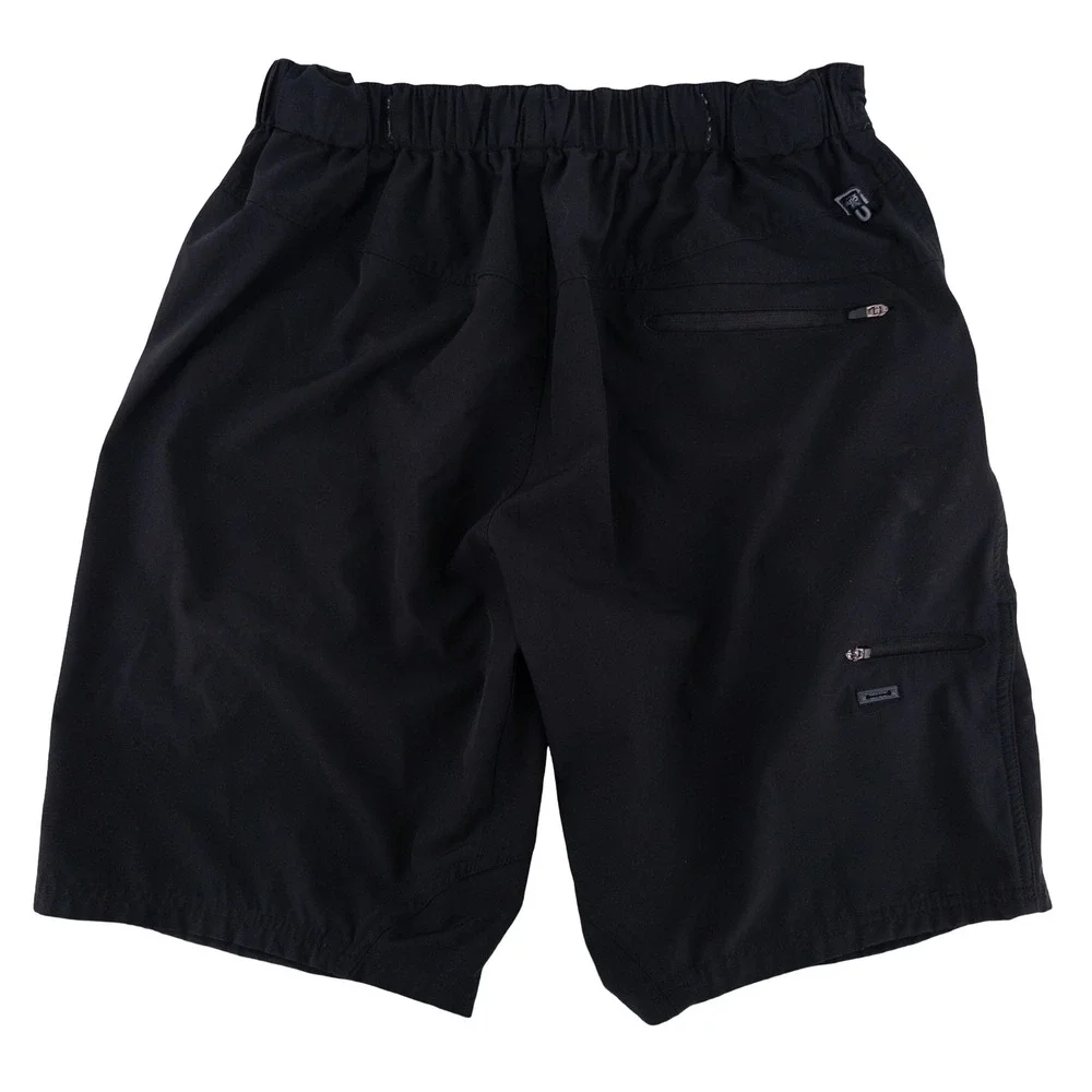 LOT OF 2 ZOIC Mens Large Mountain Biking Shorts Black MTB Trail Cycling No Liner